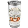 Bionic Society Bird Watching Dad Except Cooler - Divertente Birding Fathers Day Bicchiere termico in acciaio inox doppia parete