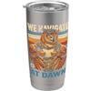 Owl Navigator Explorer Compass Noi Navigare All'alba Owl Compass Aviator Bicchiere termico in acciaio inox doppia parete
