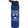 Cool Psychic Humor Quote Merch Abbigliamento psichico - Grande divertente Mediums Design Stainless Steel Insulated Water Bottle