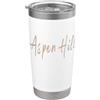 Distressed Maryland designs Aspen Hill Maryland Design vintage elegante Bicchiere termico in acciaio inox doppia parete