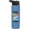 Family Cruise Birthday Co Dad Of The Birthday Cruise King Delphin Ship Birthday Trip Stainless Steel Insulated Water Bottle