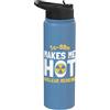 Radioactive Medicine Nuclear Medicine Jo Tecnologo di medicina nucleare Radiologo Radiologia divertente Stainless Steel Insulated Water Bottle