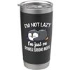 Funny Antarctica Animals Gifts T Shirts Cute Kawai Kids Girls Womens Lazy Power Saving Penguin Lover Bicchiere termico in acciaio inox doppia parete