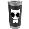 ADHD Creature Apparel Creatura ADHD, Meme creatura BTW Bicchiere termico in acciaio inox doppia parete