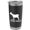 Goat Apparel Goat Whisperer per gli amanti delle capre Uomini Bicchiere termico in acciaio inox doppia parete
