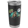 Funny Frog Sayings & Funny Frog Designs Frog Moon - Divertente rana amante rana proprietaria novità carino rana Bicchiere termico in acciaio inox doppia parete