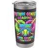 2nd Grade Back To School Genius Tees Genius di seconda elementare Ritorno a scuola Bicchiere termico in acciaio inox doppia parete