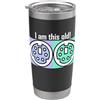 RETRO TECH MERCH Vintage Tech Nostalgia 'I am this old' PS/2 tastiera & mouse Bicchiere termico in acciaio inox doppia parete