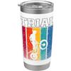 Oort 33 Production TRIAL Extreme Moto Motorsport Trials Riders Fans Retro Bicchiere termico in acciaio inox doppia parete