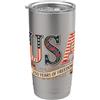 250th Anniversary Celebration USA Roses Patriottico 4 luglio 1776 Anniversario Floreale Bicchiere termico in acciaio inox doppia parete