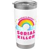 Retro Serial Killer Shirts Il serial killer più bello del mondo | Sarcastic Retro Serial Killer Bicchiere termico in acciaio inox doppia parete