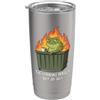 Green Froggy Mom Gifts T Shirts & Hoodie Funny Mens Womens Horrors Persist But So Do I Dumpster Frog Bicchiere termico in acciaio inox doppia parete