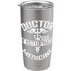profession academic degree university ca Dottore in Medicina Osteopatica (D.O.) Bicchiere termico in acciaio inox doppia parete
