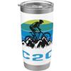 C2C Coast to Coast Bicchiere termico in acciaio inox doppia parete