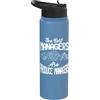 Cool Produce Manager Humor Quote Merch Produce Manager Apparel - Design divertente e carino per manager Stainless Steel Insulated Water Bottle