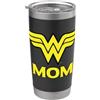 Wonder Woman Wonder Mom Logo Bicchiere termico in acciaio inox doppia parete