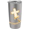 Christian Faith Covers Painter Rullo per pittura a croce Faith Covers Every Wall Bicchiere termico in acciaio inox doppia parete