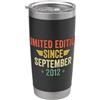 Legend Since Birthday Limited Edition Since September 2012 Bicchiere termico in acciaio inox doppia parete
