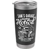 Sam's Garage Designs for the Name Sam Sam's Hotrod Garage - Auto d'epoca Sam Design Bicchiere termico in acciaio inox doppia parete