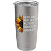 Activity Director Appreciation Funny Keep Calm And Let The Activity Director se ne occupi - Divertente Bicchiere termico in acciaio inox doppia parete