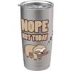 Sloth Shirt Funny Animals Office Divertente camicia bradipo NOPE NOT TODAY Bicchiere termico in acciaio inox doppia parete