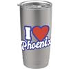 I Love Names Amo Phoenix Bicchiere termico in acciaio inox doppia parete