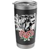 Urban Empyre Cavalli x Cavallo da corsa x Rose x Ferro di cavallo Bicchiere termico in acciaio inox doppia parete