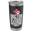 profession academic degree university ca Dottore in Medicina Veterinaria Medicina Fauna Selvatica Bicchiere termico in acciaio inox doppia parete