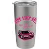 JDM Fan di Tuning e Drift Giapponese JDM Auto Rossa 240 S14 con Tristo Mietitore - Leggenda Bicchiere termico in acciaio inox doppia parete