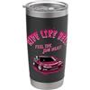 JDM Fan di Tuning e Drift Giapponese JDM Auto Rossa 240 S14 con Tristo Mietitore - Leggenda Bicchiere termico in acciaio inox doppia parete