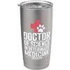 profession academic degree university ca Dottore in Medicina Veterinaria Medicina Fauna Selvatica Bicchiere termico in acciaio inox doppia parete
