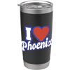 I Love Names Amo Phoenix Bicchiere termico in acciaio inox doppia parete