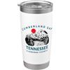 MerchByCraig Avventura sulle montagne del Cumberland Gap nel Tennessee Bicchiere termico in acciaio inox doppia parete