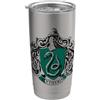 Wizarding World Harry Potter Slytherin Crest Bicchiere termico in acciaio inox doppia parete