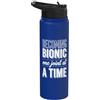 Fun Hip Replacement Surgery & Knee Surge Diventare Bionic - Sostituzione dell'anca Chirurgia del ginocchio dell'articolazione dell'anca Stainless Steel Insulated Water Bottle