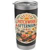 Jimbeels Patchwork Afternoon quilt cucito tessuti Bicchiere termico in acciaio inox doppia parete