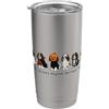 Funny ESS Dog Pet Owner Halloween Gifts Grafica di Halloween con cane spettrale amante spaniel inglese Springer Spaniel Bicchiere termico in acciaio inox doppia parete