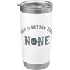 Whyitsme Design Half Marathon Half è meglio di nessuna 13.1 Bicchiere termico in acciaio inox doppia parete