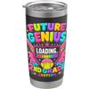 2nd Grade Back To School Genius Tees Co Genius di seconda elementare Ritorno a scuola Bicchiere termico in acciaio inox doppia parete