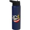Miftees Ramen Tees Il grande ramen onda grande onda ramen Stainless Steel Insulated Water Bottle