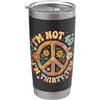 Im Not Forty Im Thirty Ten Funny Birthda Io non sono 40 Im 30 Dieci Compleanno Bicchiere termico in acciaio inox doppia parete