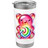 Urban Empyre Gummy Bear Mint Candy Red Bicchiere termico in acciaio inox doppia parete