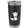 Kawaiicore Carino Caffè Italiano Moka Kawaii Cottagecore Estetica Bicchiere termico in acciaio inox doppia parete