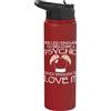 Cool Psychic Humor Quote Merch Abbigliamento psichico - Grande divertente Mediums Design Stainless Steel Insulated Water Bottle