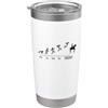 Equitazione e Cavallo accessori regali Cavallo Ferro cavallo Equitazione Equestre Weekend Cavallo Bicchiere termico in acciaio inox doppia parete