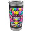 Kindergarten Back To School Genius Tees Genius della scuola materna Ritorno a scuola Bicchiere termico in acciaio inox doppia parete