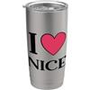 I Love Nice France City Tees I Love Nice France City Bicchiere termico in acciaio inox doppia parete