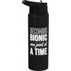 Fun Hip Replacement Surgery & Knee Surge Diventare Bionic - Sostituzione dell'anca Chirurgia del ginocchio dell'articolazione dell'anca Stainless Steel Insulated Water Bottle