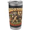 Italian Coffee Chaos Co. Italia Men Wome Divertente presa sul partner L'espresso mi sta rendendo ansioso Bicchiere termico in acciaio inox doppia parete