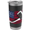 Axe Throwing Lumberjack Apparel & Funny Bandiera USA ascia lancia ascia patriottica lanciatore Bicchiere termico in acciaio inox doppia parete
